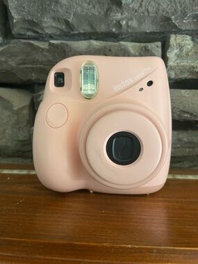 Fujifilm Instax Mini 7+ Retro Blush Instant Camera